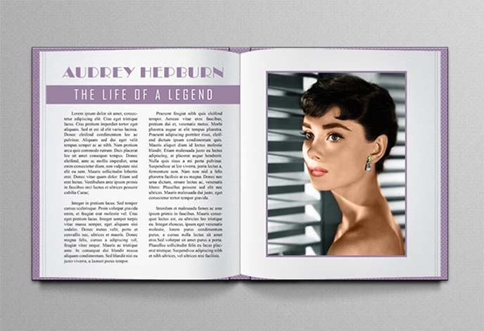 Open page - Audrey