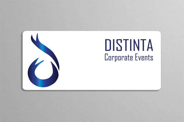 Business card front - Distinta Corporate Events