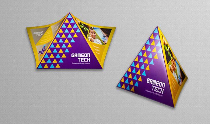 Brochure design - GameOn Tech